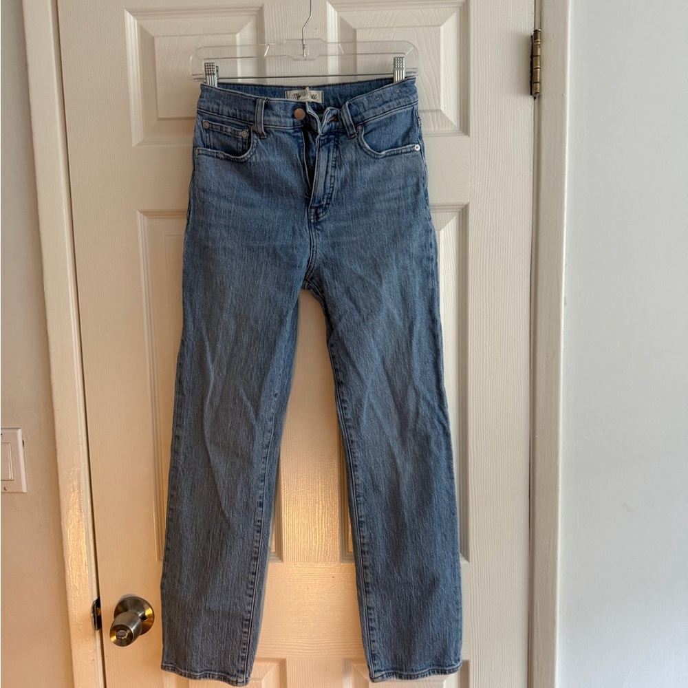 Madewell Women's Light Blue Straight Leg Jeans